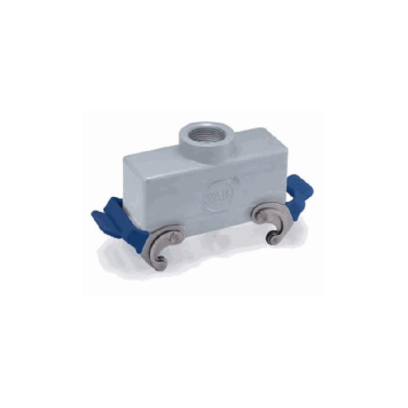 Capot 24B, Aluminium moulé sous pression, IP65, Sortie verticale, PG21